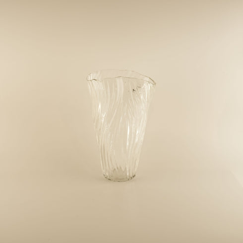 Aura, Vase, dia16xH25cm, Clear
