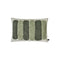 August, Cushion Cover, H40xW60cm, Natural Beige/Green