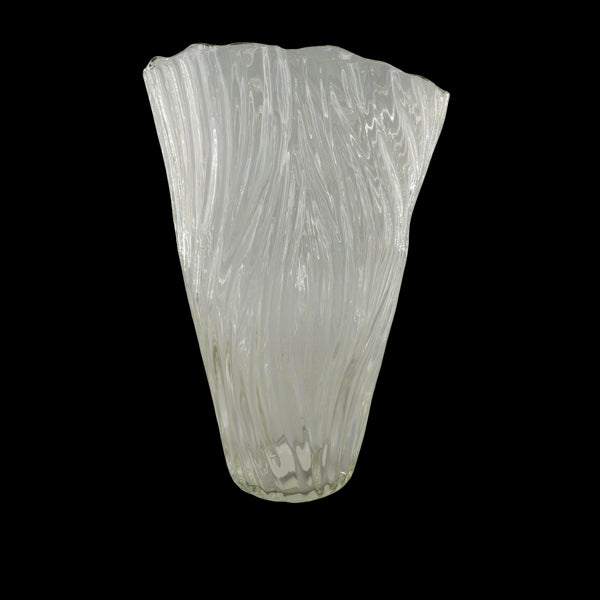 Aura, Vase, dia22xH35cm, Clear