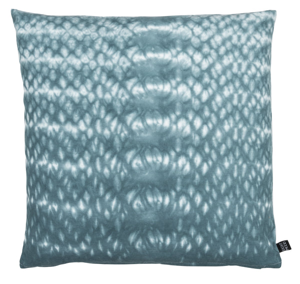 Shibori, Cushion Cover, 50x50 cm, Emerald