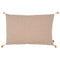 Lily Jute, Cushion Cover, W40xL60cm, Sand, Tassels