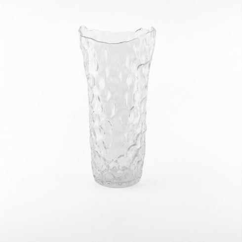 Breeze, Vase, H25xW12,5xD12,3cm, Clear