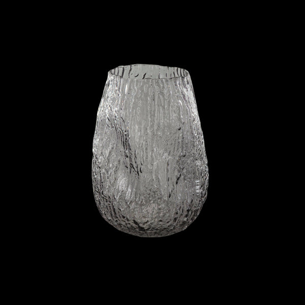 Lotus, Vase, dia18xH25cm, Grey