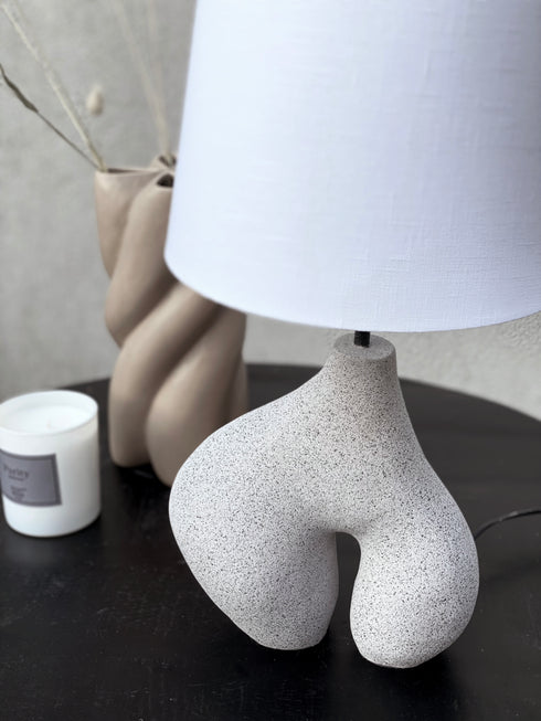 Polly, Table Lamp, H35xW22xD11cm, Grey muLighti