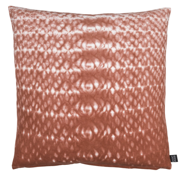 Shibori, Cushion Cover, 50x50 cm, Brick