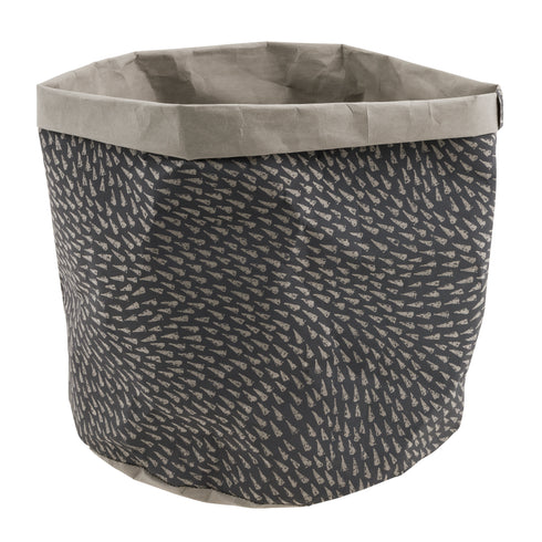 Peeky, Basket, dia35xH40 cm, Antracite