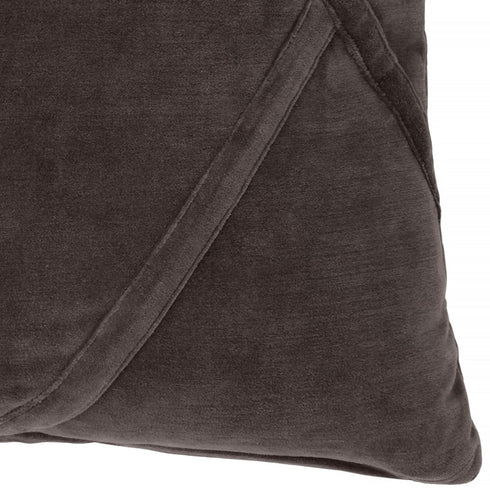 Malva, Cushion Cover, H50xW50cm, Dark Taupe
