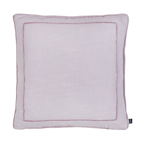 Squadro, Cushion Cover, H50xW50cm, Lavender, Piping