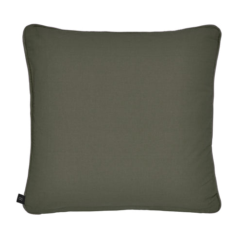 Aces, Cushion Cover, H50xW50cm, Dark Green, Piping