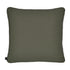 Aces, Cushion Cover, H50xW50cm, Dark Green, Piping