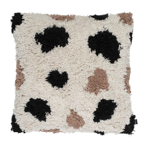 Point, Cushion Cover, H45xW45cm, Off White/Black/Pink