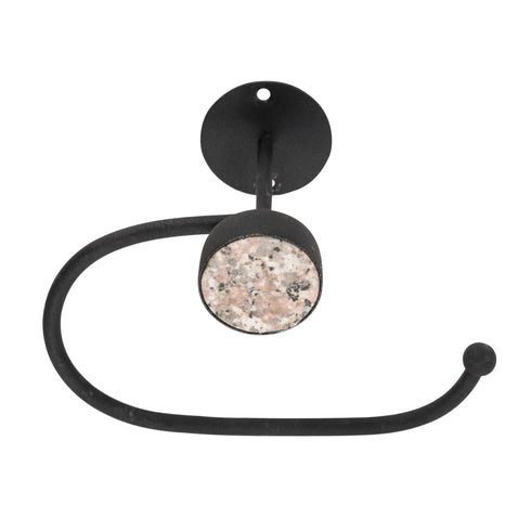 Milford, Toilet Paper Holder, H12xW17xD8cm, Black/MuLighti