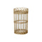 Braided, Lantern, H25xD14cm, Natural Brown