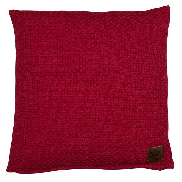 Milly, Cushion, 50x50cm, Dark Red, Plain