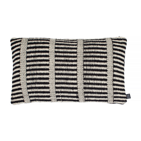 Bilbao, Cushion Cover, H30xW50cm, Black/Beige