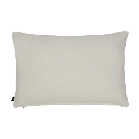 August, Cushion Cover, H40xW60cm, Natural Beige/Sky Blue/Maroon