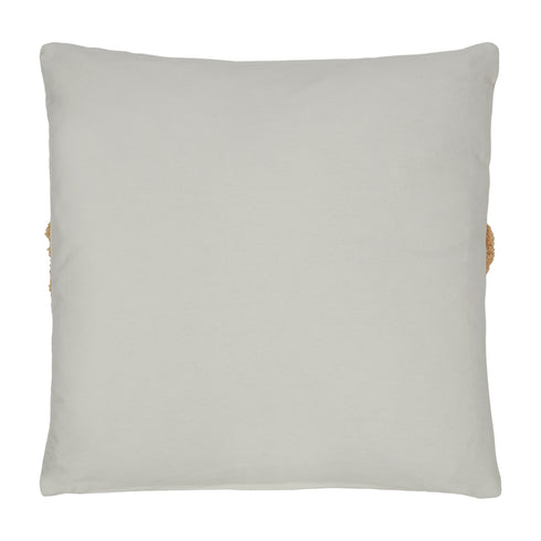 Poppy, Cushion Cover, H45xW45cm, Natural Beige/Sky Blue/Burned Yellow/ White