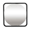 Metina, Mirror, H65xW65xD4cm, Black