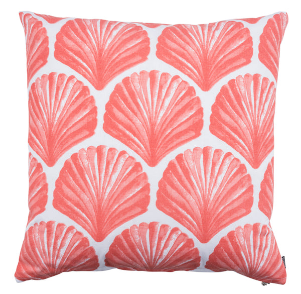 Helix, Cushion Cover, W50xL50cm, Dusty Coral/White