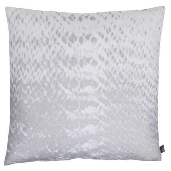 Shibori, Cushion Cover, 50x50 cm, White/Silver