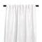 Lily, Curtain, 132x250 cm, White, MuLightiband, Unhemmed