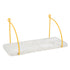 Porter , Shelf, H18xW40xD17.5cm, White/Yellow