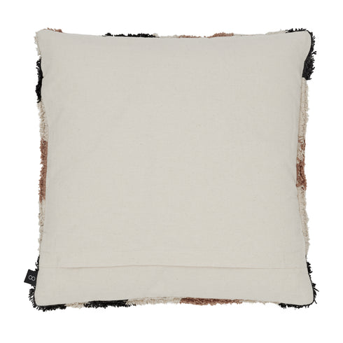 Point, Cushion Cover, H45xW45cm, Off White/Black/Pink