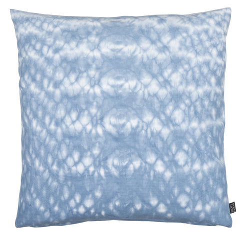 Shibori, Cushion Cover, 50x50 cm, Sky Blue