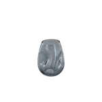 Adela, Vase, dia15xH18cm, Grey (grå)Metallic/Natural Grey/Silver
