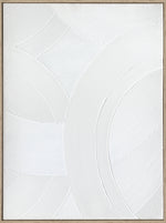 Vista, Painting, H80xW60xD2,8cm, White/White Washed