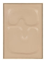 Elena, 3D, PaperXPaint, H70xW50xD3,8cm, Sand