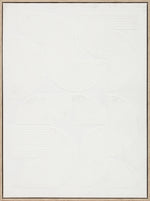 Fjord, Painting,H80xW60xD2,8cm, Off white /Antique White
