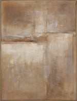 Marsh, Painting, H120xW90xD3,8cm,  Rusty/Russet